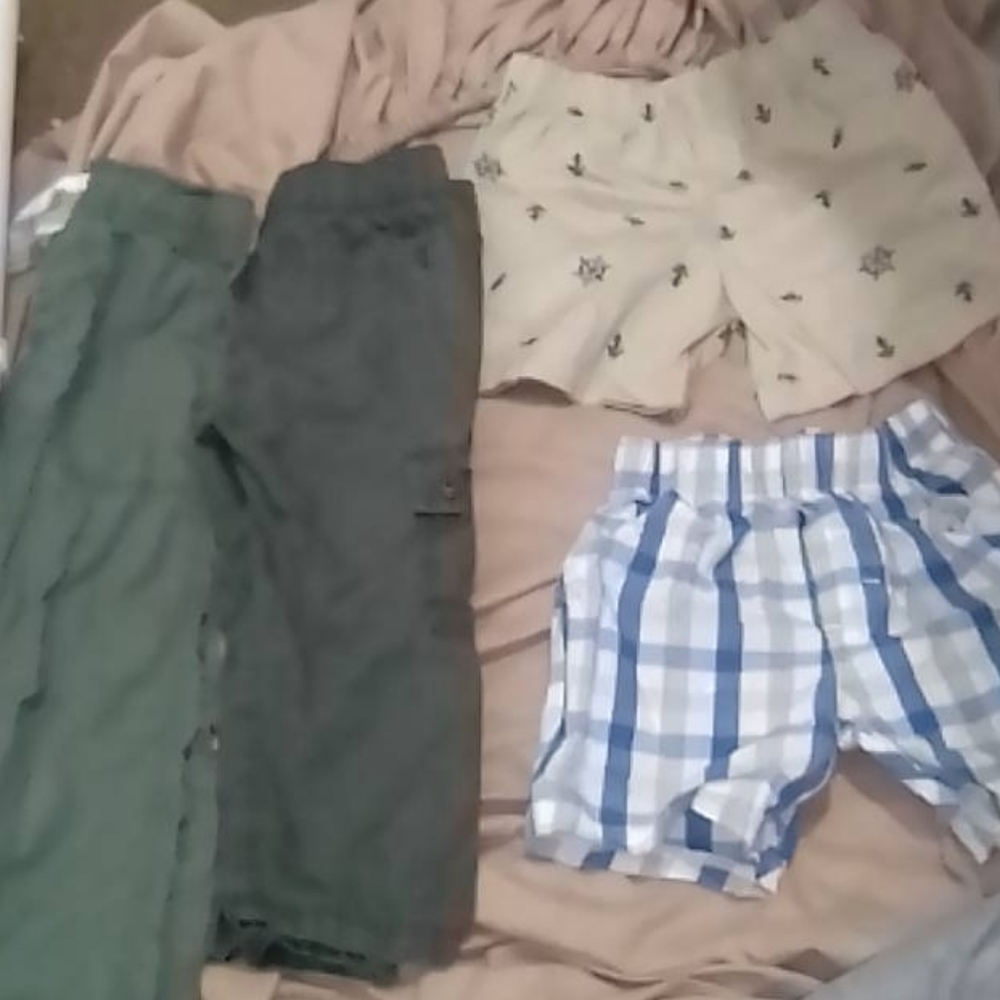 Boys 24 month shorts and cargo pants